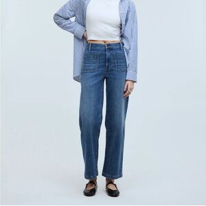 Madewell The Perfect Vintage Wide Leg Crop